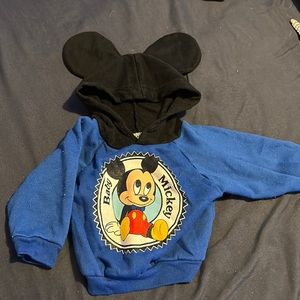 Old school Baby Mickey sweater, NEW BORN